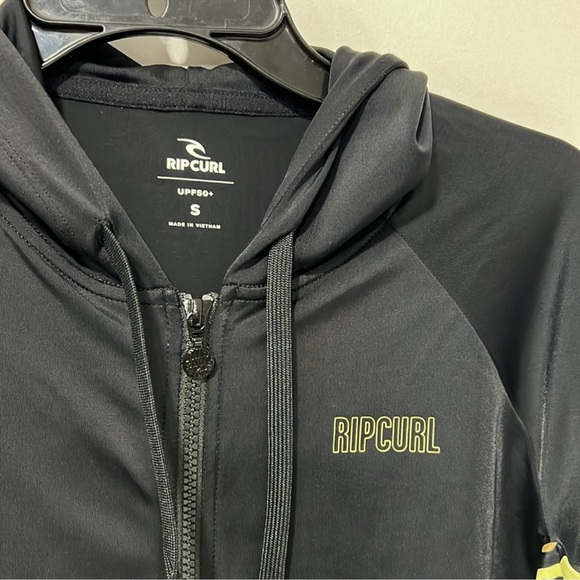 Rip Curl High Tide UV Zip Through Long Sleeve Rash Vest, SMALL - Picture 5 of 13